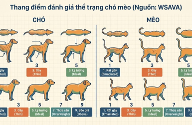 Hướng Dẫn Đánh Giá BCS Và MCS: Cách Kiểm Tra Sức Khỏe Chó Mèo Tại Nhà